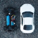 White RC car